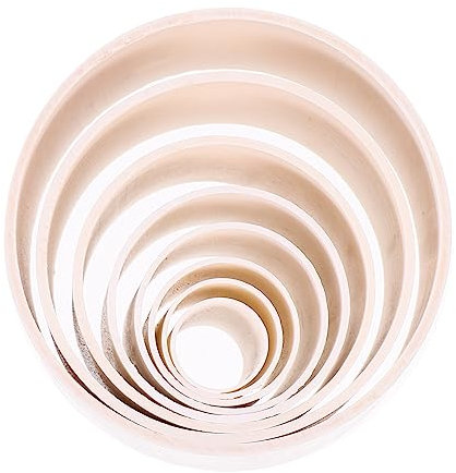 STOBOK 16pcs Practical Flowers Mold Sleeves Lightweight DIY Tool Sleeves Screen Flower Petal Moulds Set for Handmade Crafting