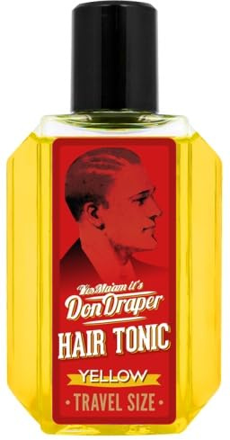 DON DRAPER Hair Tonic YELLOW - TRAVEL SIZE