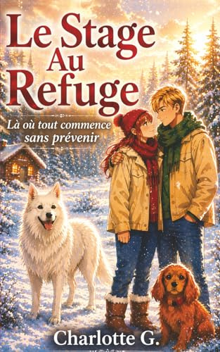 Romance de Noël, le stage au refuge, roman jeunesse et ado sur l’amitié, les premiers sentiments et l'amour fell good: Vivez l'aventure avec Camille, ... de soi, introspection et émotions fortes.