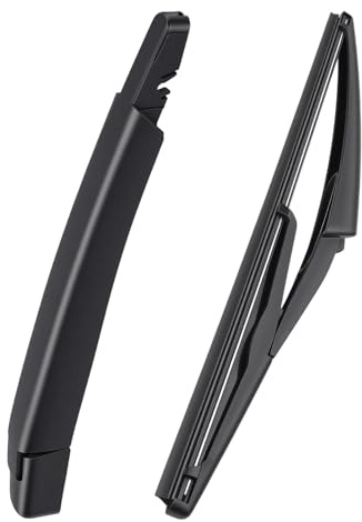 Kit Tergicristallo Posteriore (Braccio e Spazzola) Compatibile con Qashqai (2008–2019) Modello Silenzioso e Durevole (295mm + 315mm) Braccio e Spazzola Tergilunotto Posteriore