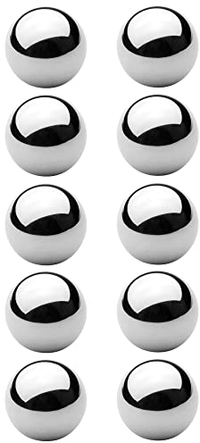 cyclingcolors 10x Billes Acier roulement Cage à Billes vélo pédalier moyeu Roue Direction (1/4 (6.35mm))