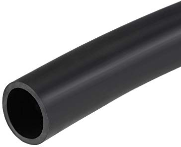 sourcing map Lubricación Aceite Manguera, 25mm (1 ) ID x 31mm (1 1/4) OD 3,3 Pies Caucho Agua Manguera Tubería Negro