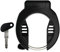 ABUS Rahmenschloss PRO AMPARO 4750S R - Fahrradschloss zur Befestigung am Rahmen des Fahrrads - 8,5 mm - ABUS Sicherheitslevel 9 - Schwarz