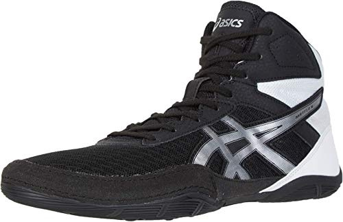 Asics Scarpe da wrestling Matflex 6 Uomo, Bianco/Oceano profondo., 6.5