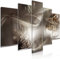 murando - Akustikbild Abstrakt 5 tlg - Bilder Akustikschaum Schallschutz Wand Kunst Akustikpaneele Wandpaneele Schalldämmung Wandbild Schallabsorber Akustikplatten Pusteblume Löwenzahn a-A-10378-b-a
