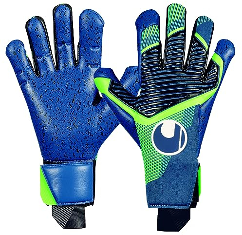 uhlsport uhlsport Aquagrip HN Fußball Torwart-Handschuhe für optimalen Grip bei Nasswetter, 9