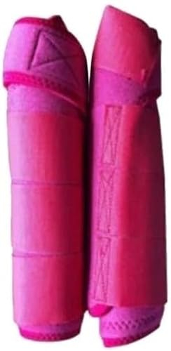 Pferdesport Medizinstiefel, Pferdesportstiefel, Pferdebeinbandagen, 1 Paar (rot)