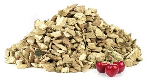 Eurocatch Virutas para ahumadores - Cerezo - Virutas - 4L - 1 kg - Producto 100% Puro garantizado, Libre de Moho para una Seguridad óptima