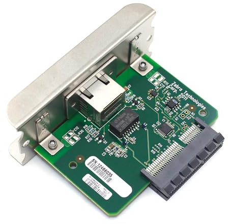 GETPARTS P1058930-074 Wired Internal Card for Zebra ZT411 ZT421 Thermal Printer Printserver (Ethernet Port) Replace All Dpi