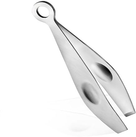 Pince à Arêtes de Poisson, Pince à Épiler de Cuisine en Acier Inoxydable, Élimination Professionnelle des Os, Épilation des Poils de Porc, Adaptée à la Cuisine, au Traitement de la Volaille