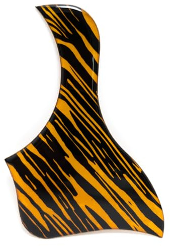 Akustikgitarren-Schlagbrett, für Taylor-Gitarre, 2 mm dicke Kratzplatte, selbstklebender Gitarrenplektrum, universelle Passform für 101,6-104,4 cm Akustikgitarren, schützt vor Kratzern (SN05)