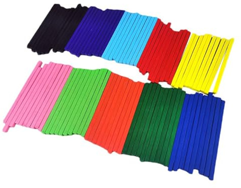Kisangel Bâtons de Comptage Mathématiques Colorés pour Garçon Fille Éducatif Maternelle Kit Couleurs avec Boîte de Rangement et Tableau de Comptage Stimule la Logique Coordination Main-œil