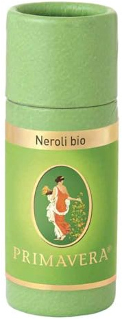 PRIMAVERA Ätherisches Öl Neroli bio 1 ml - Aromaöl, Duftöl, Aromatherapie - stimmungshebend, beruhigend, stärkend - vegan
