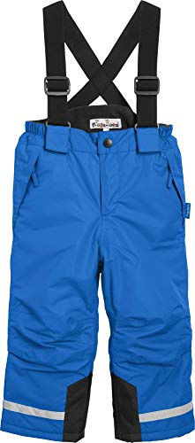 Playshoes Pantaloni da Neve, Pantaloni da Sci, Pantaloni da Snowboard Unisex - Bambini e Ragazzi, Blu, 104