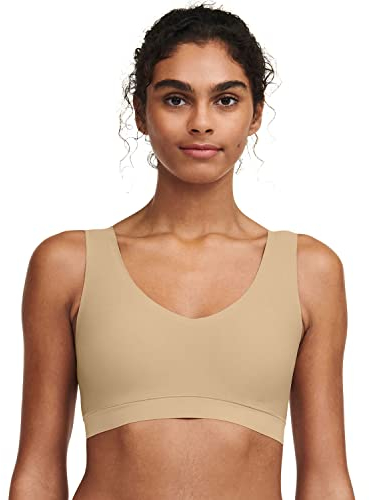 Chantelle SOFTSTRETCH UW SG sans A. Padded V Neck Bustier, Nude, M/L Femme
