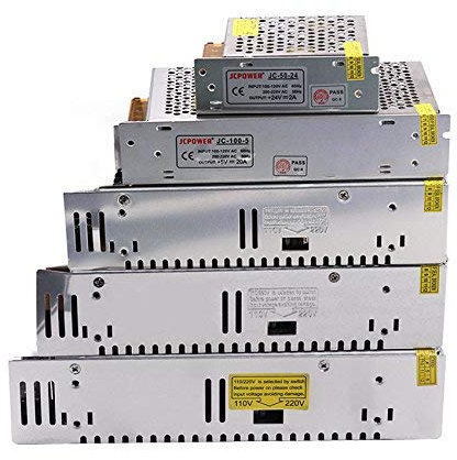 XUNATA 12V 400W Schaltnetzteil Netzteil Trafo Transformator Adapter für LED Beleuchtung Stripes, Industrieanlagen, CCTV Computer Projekt (400W)