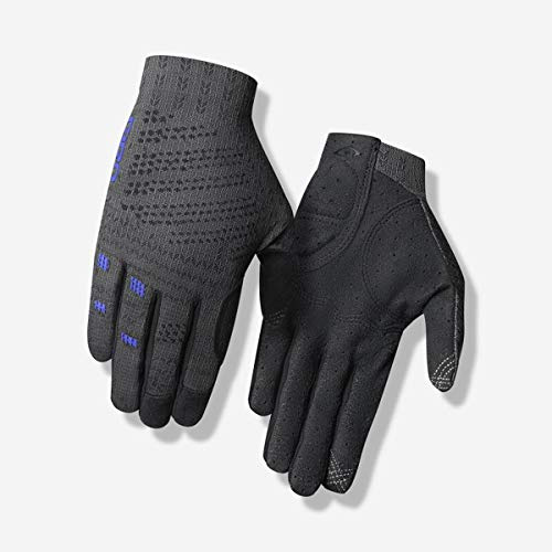 Giro Women's Xnetic W Cyclocross Downhill/Freeride MTB Trail Gloves, Titanium/Electric Purple, M (7)