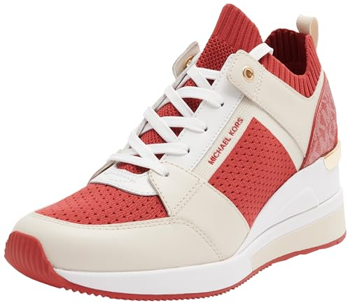 Michael Kors 43H3GEFS3D-994 Georgie Knit Trainer Damen Crimson Multi EU 40