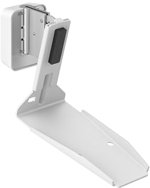 Vogel's SWM 4131 Supporto da parete per altoparlanti per Sonos ERA 300, max. 5 kg, inclinabile -30º/+30º, orientabile fino a 60º (sinistra/destra), bianco