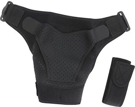 Segrehy JS01 - Soporte de recuperación de compresión para hombro, para aliviar el dolor, para hombres y mujeres, protector de correa de hombro de neopreno, nailon y poliuretano.