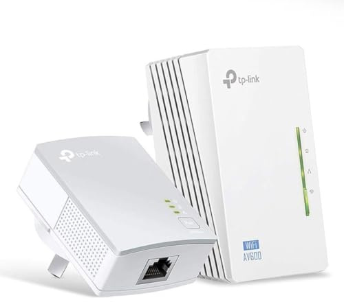 Kit Powerline TP-Link 600 Mbit/s Wi-Fi Branco (2 enheter)