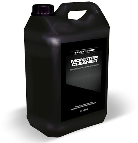 Truck Xpert Monster Cleaner, Ready-to-use Vehicle Degreaser, Multi-surface Cleaning, Safe to Use on all Interior Surfaces Including Leather. (5 Litre)