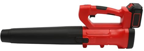 Electric Leaf Blower Cordless 21V, Battery Powered Leaf Blower with Battery and Charger, 2 Section Tubes, 6-Speed Dial Control Leaf Blowers for Lawn Care, Snow, Debris, Dust