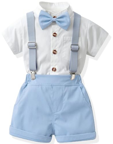 Yaopelky 250115pl Tenue formelle pour tout-petits Bébé garçon (lot de 2)