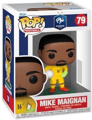 Funko Pop! Football: France - Mike Maignan | Goodies Officiels - Figurine Vinyle à Collectionner et Déco Étagère - Idée Cadeau Anniversaire pour Fans et Collectionneurs