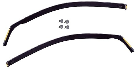 J&J AUTOMOTIVE Heko Déflecteurs d'Air et de Vent pour Audi A3 8L 3P. Berline 1996-2003, Lot de 2pcs, Teintés, Avant et Arrière, Aérodynamique