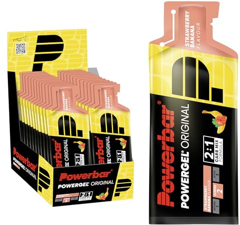 Powerbar PowerGel (24x41g) Strawberry Banana - Energie & Ausdauer - Energie-Gel
