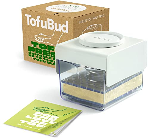 TofuBud Tofu Press - Pressa per Tofu Compatto o Duro - Stampo Tofu Fai Da Te