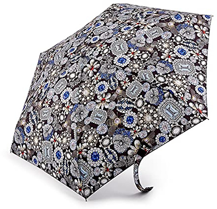 Fulton Tiny 2 The Crown Jewels - Ombrello con stampa, multicolore, Taglia unica