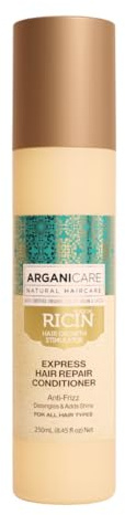 Arganicare - Express Biphase Repair Spray - Ricinolja utan sköljning - 250 ml