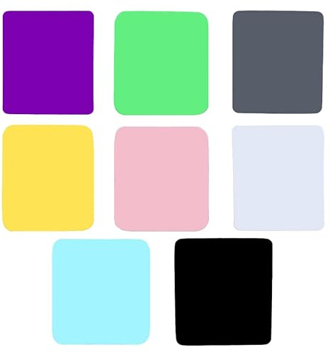40 Pcs 6 x 7 Inch Multiple Colour Microfiber Cleaning Cloths Multicolor Glasses Cleaning Cloth for Eyeglasses, Camera Lens, Cell Phones, Laptops, LCD TV Screens and More Electronics