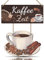 KAIRNE Kaffee Wandschild,Wanddeko für Küche,Kaffee Holzschild mit Spruch,Küche Coffee Deko,Retro Braun Kaffeetasse Coffee Wandbild für Café Bar Esszimmer Wohnzimmer Restaurant Tür Kaffeebar Deko
