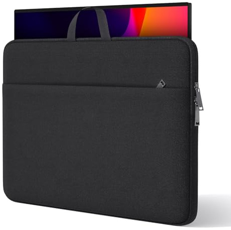 Housse de Protection pour Moniteur Portable de 22 Pouces Compatible avec ASUS ZenScreen 22 avec Poche
