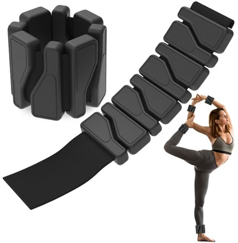 Ankelvikter – 2 x handvikt för kvinnor, justerbar handledsrem i silikon med hållbart material, fitnesstillbehör med bekväm passform för promenader balett pilatesutrustning armband stöd