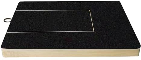 Lime À Griffes Pour Chiens - 35 X 25 X 3 Cm Planche À Gratter Pour Ongles De Chien Avec Boîte À Friandises, Griffoir En Bois Avec Papier De Verre, Lime À G-riffes Coulissante Pour Toutes Les Races