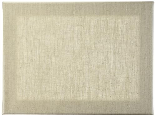 Honsell Naturelle 18340 Châssis 100% Lin Pur avec Structure en Tissu fermée env. 30 x 40 cm, Beige