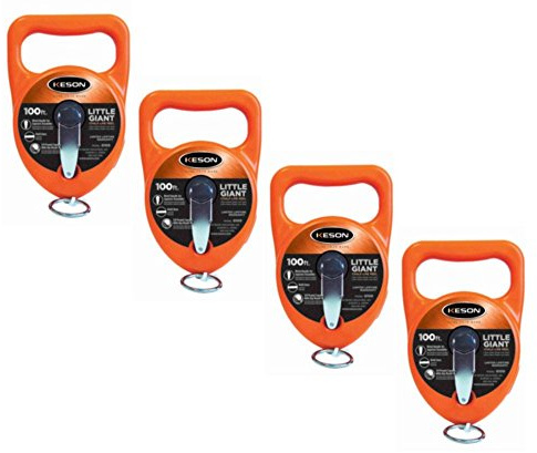 Keson G100 Little Giant Line Chalk Box - 100ft. (4 Pack)