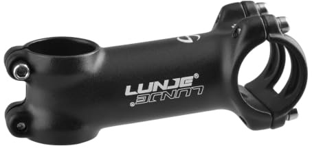 TRIWONDER Potence VTT 7° 17° 35° 45° Potence de Vélo 31,8mm x 60mm 70mm 80mm 90mm 100mm 110mm 120mm Tige de Guidon Riser pour Cyclisme (7° - 31,8 x 80 mm)