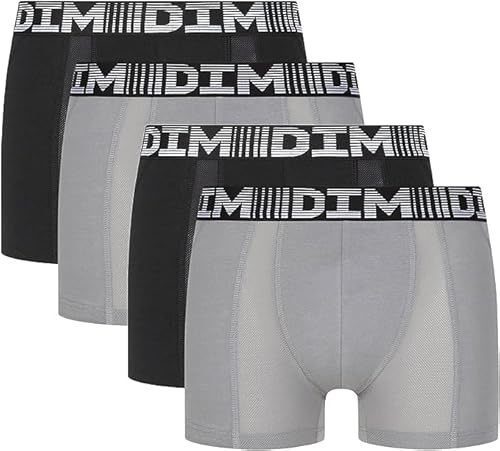 Dim Boxer Homme 3D Flex Air Respirabilité & Liberté De Mouvement x4
