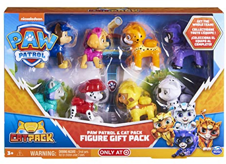 PAW PATROL Paquete de Regalo de Figura de Paquete de Gato