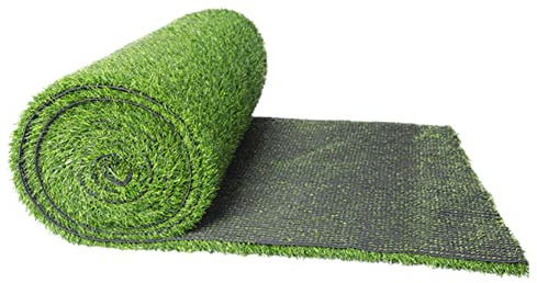 Césped Artificial Alfombra 3' X 5' Artificial Césped Artificial Alfombra De Césped Perros Jardín Césped Paisaje Interior Exterior(Size:3x5m)