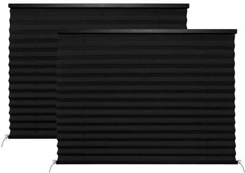 NOVINO Tende per finestre di camper, tende per finestre di camper, tende per camper per autobus, viaggi, rimorchi, camper a energia solare (81,3 cm di larghezza x 61 cm di lunghezza), confezione da 2