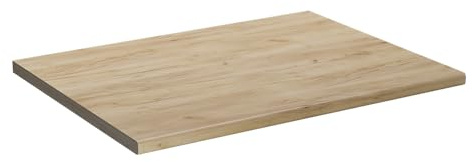 Vicco Encimera de Cocina R-Line, Roble Dorado, 80 cm, Apto para Montaje en Muebles Bajos y áreas de Trabajo