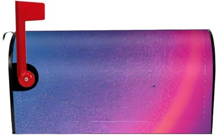 Protezione magnetica alla moda per cassetta postale stampata geometrica astratta, impermeabile, copertina stampata personalizzata per cassette postali