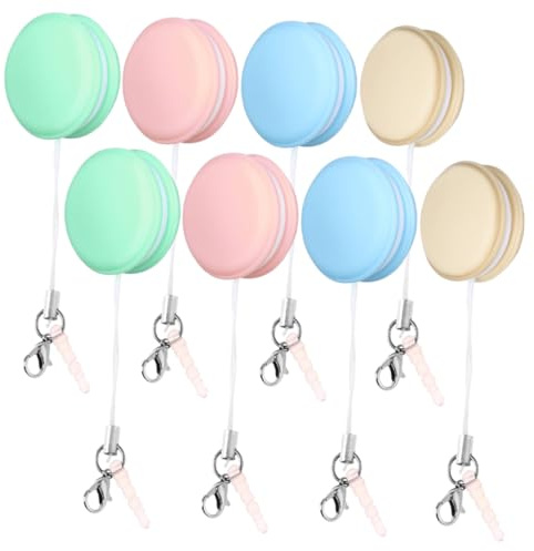 ARTSEWPLY 8st Bärbar Macaron Skärmrenare Rengöring För Fingeravtryck Och Smuts På Telefoner Glasögon Och Lins Återanvändbar Och Repfri Rengöring
