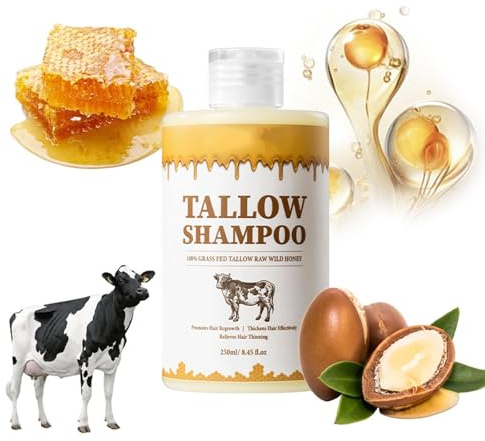 Set de champú y acondicionador, Kit de cuidado del cabello natural, Control aceite liso Frizz fortalecer el cabello, nutrir el cuero cabelludo y el cabello para todos los tipos de cabello (A)